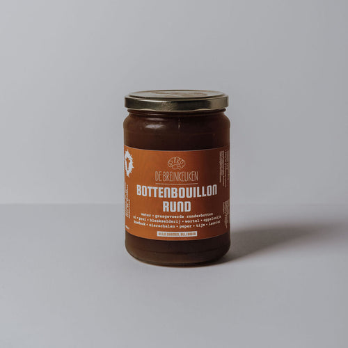 Pot runderbottenbouillon van de Breinkeuken. 638ml
