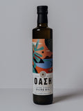 Fles biologische extra vergine olijfolie van De Breinkeuken uit Kreta, 500 ml