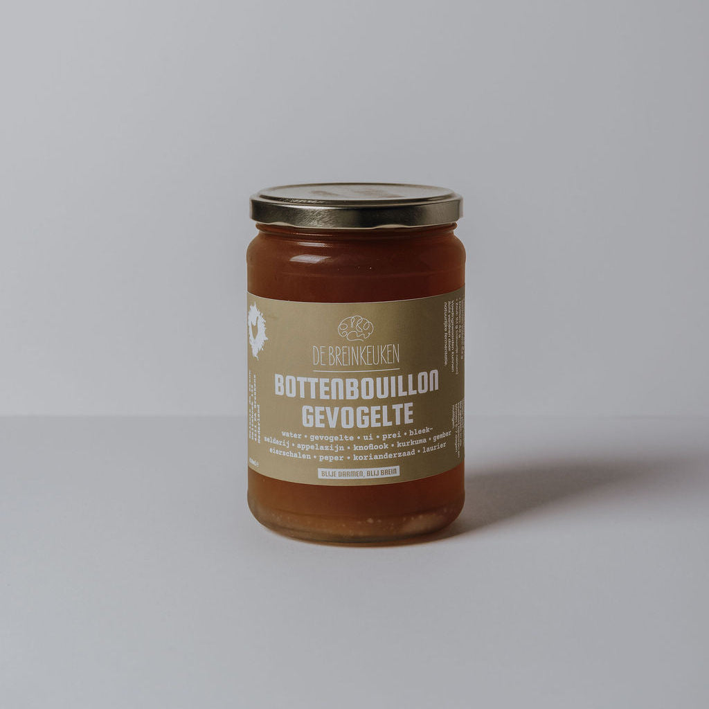 Pot gevogeltebottenbouillon van de Breinkeuken, 638 ml