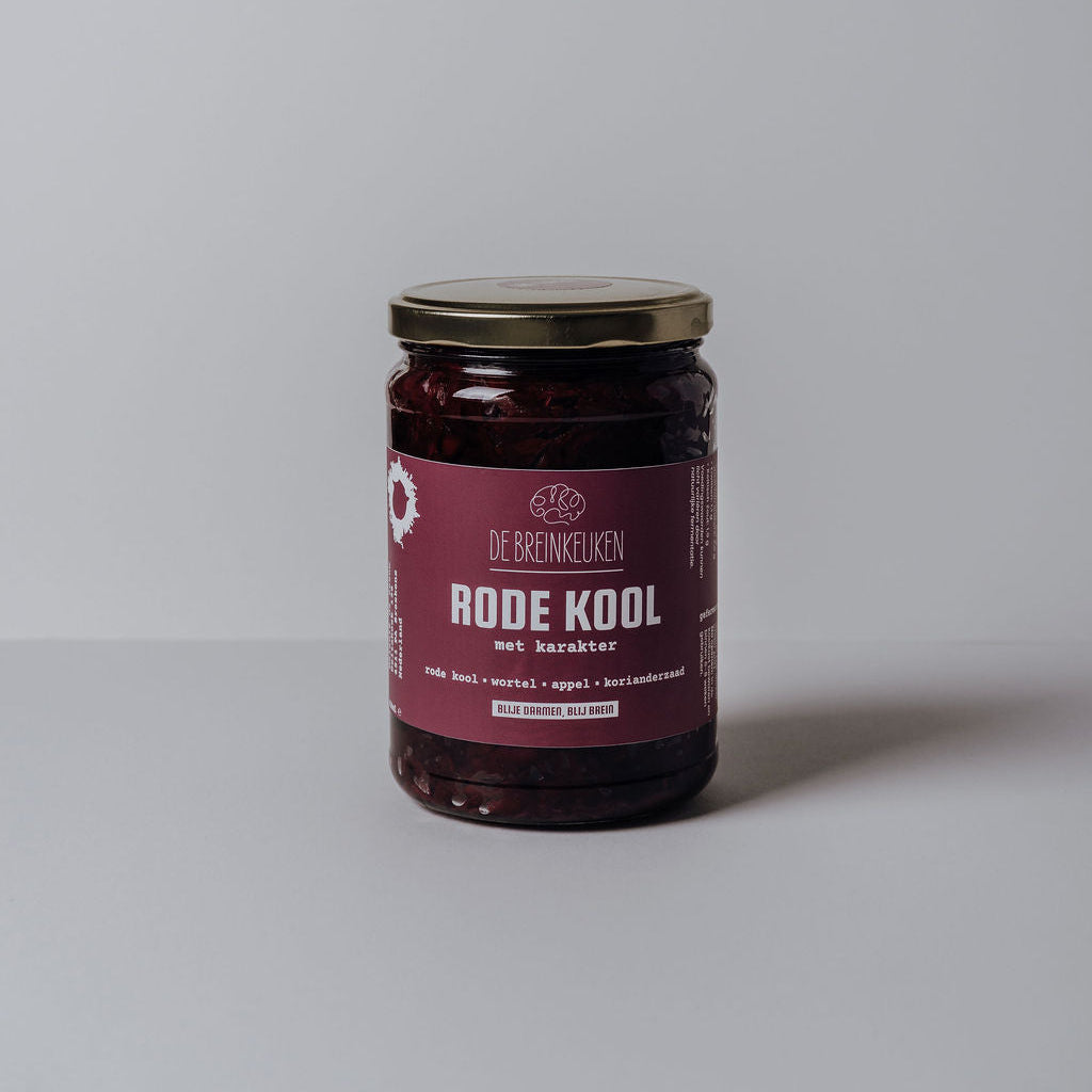 Gefermenteerde rode kool groot