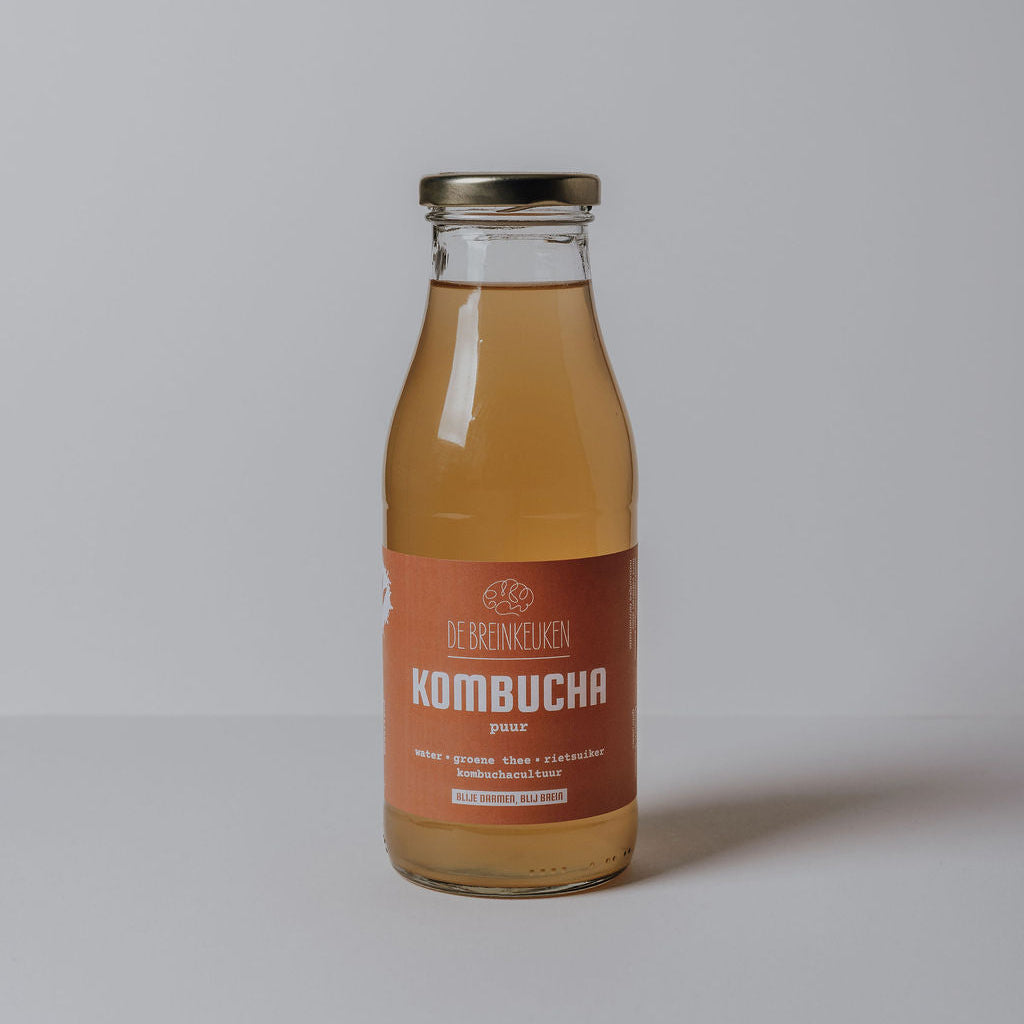 Fles kombucha van de Breinkeuken, 500 ml